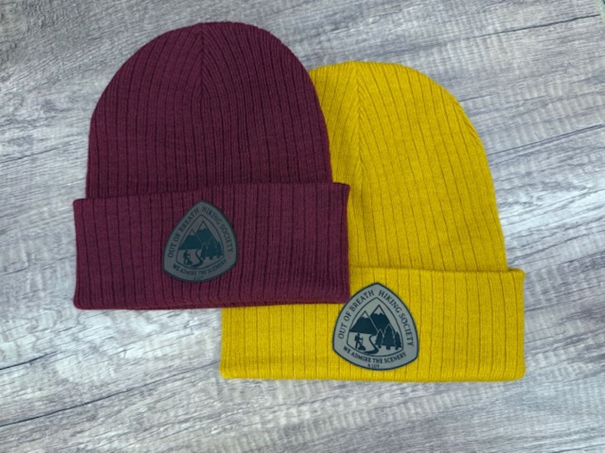 Out of Breath Hiking Society Beanie - Triangle 