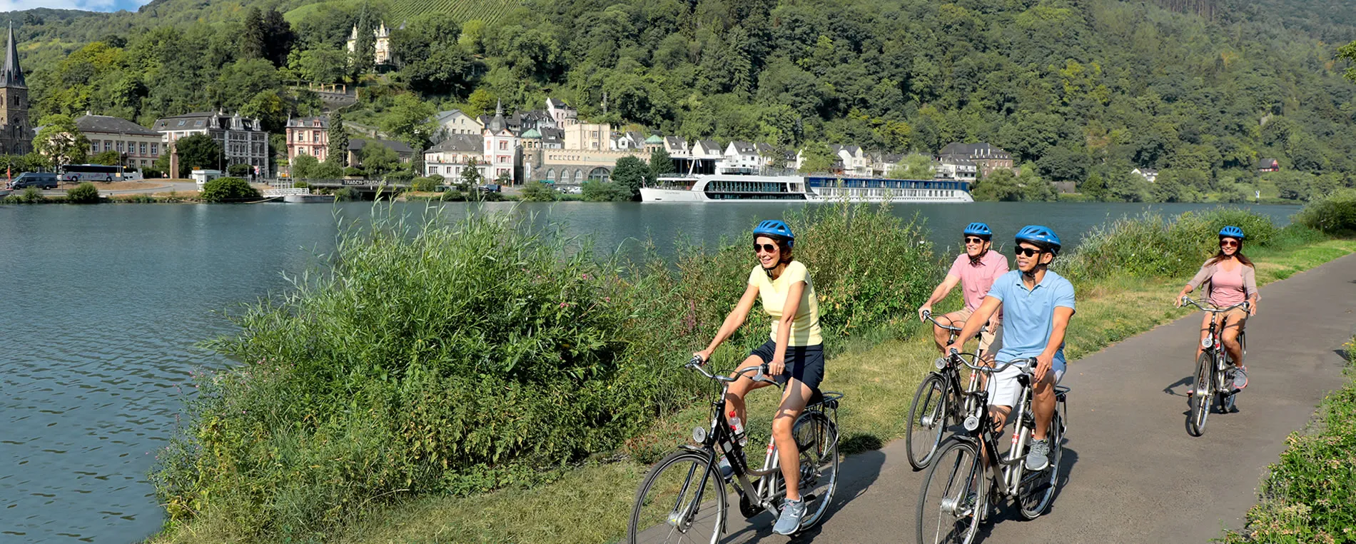 AmaWaterways land excursion bike tour