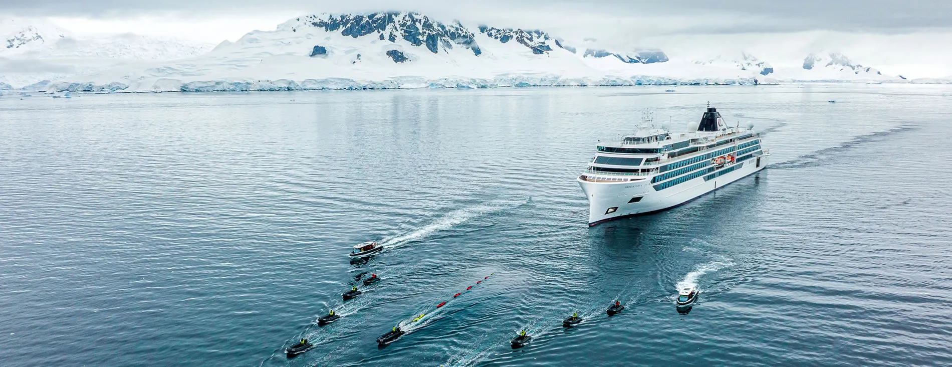 Viking Expedition Cruises ship in water