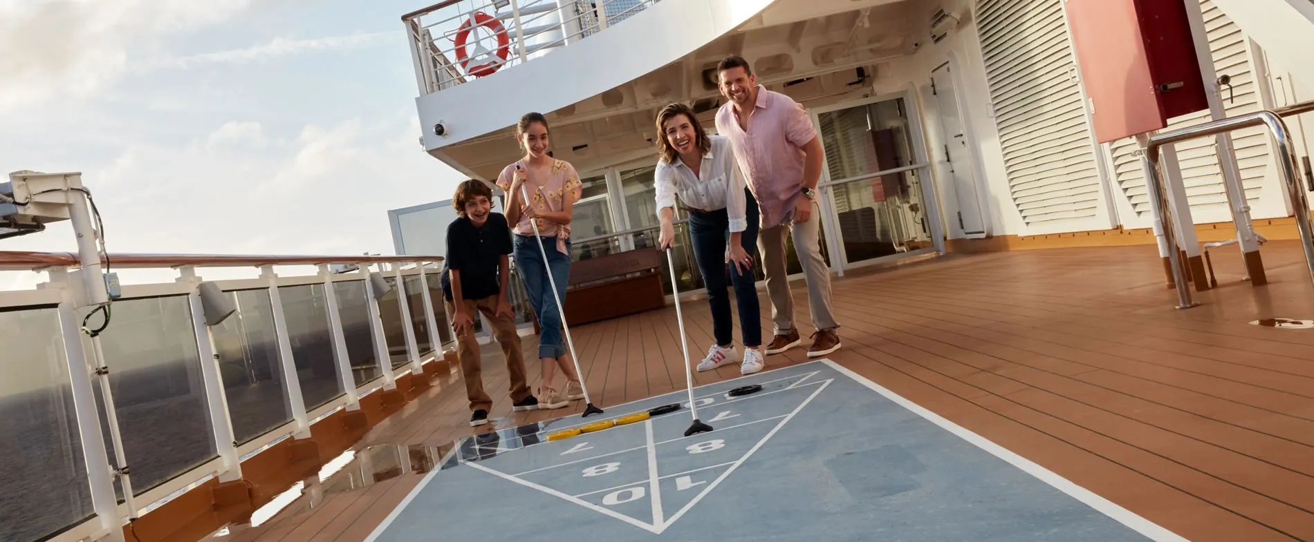 Holland America shuffleboard
