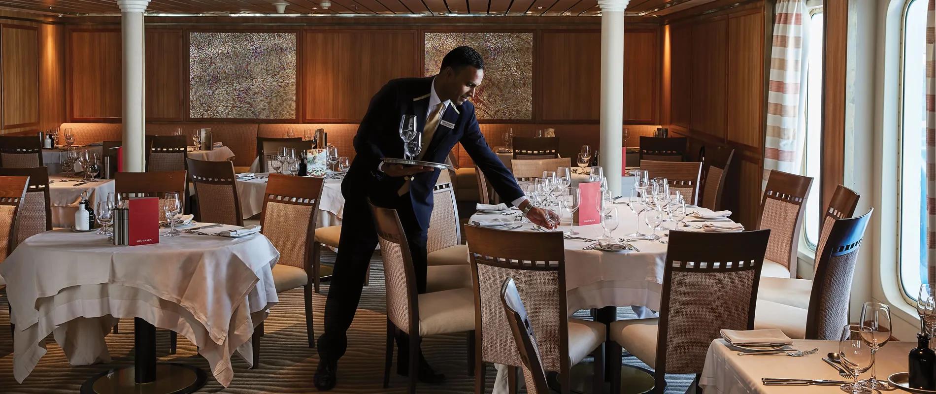 Silversea Cruises restaurant