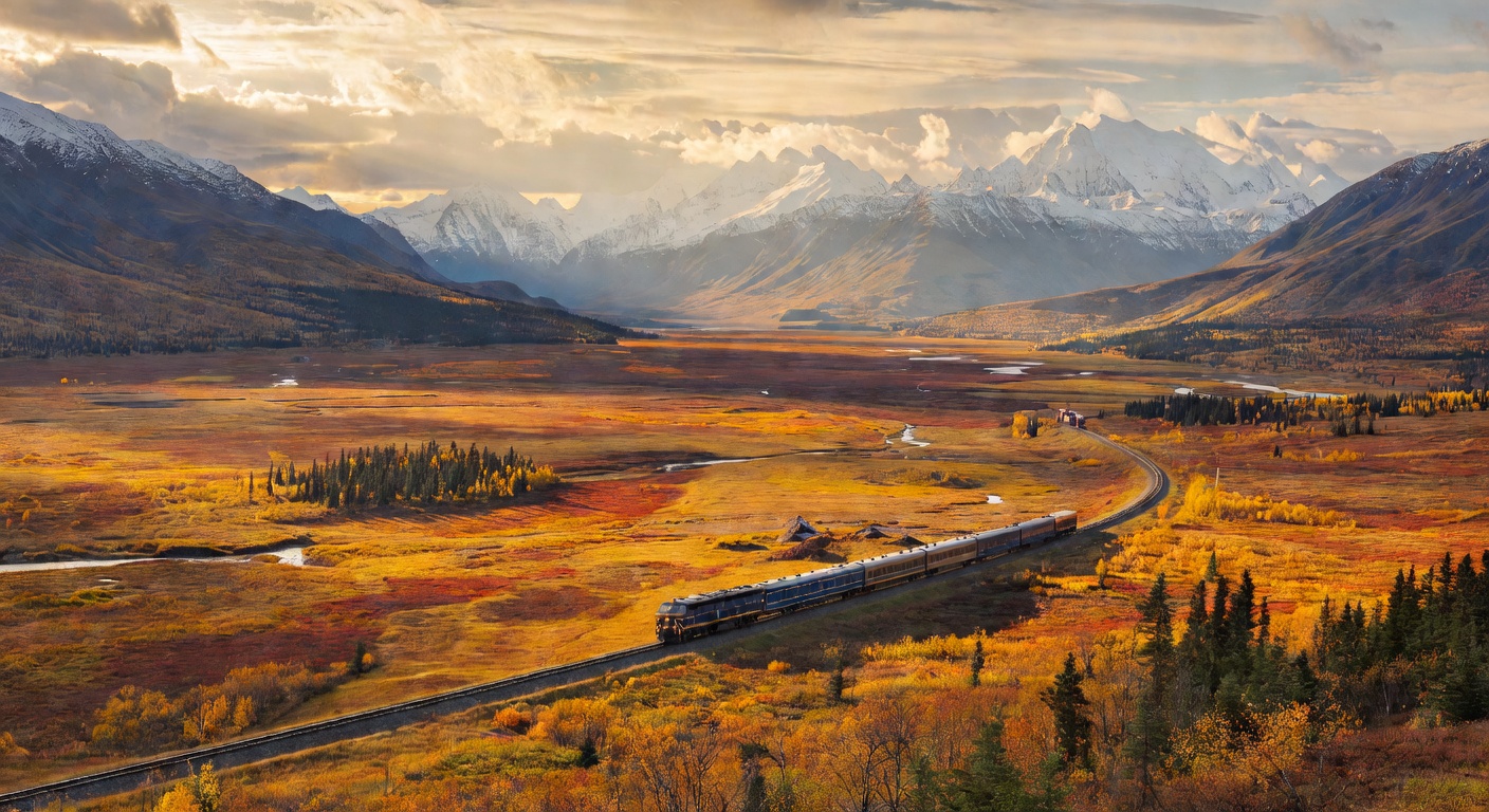 Travellers building a bigger Alaska trip