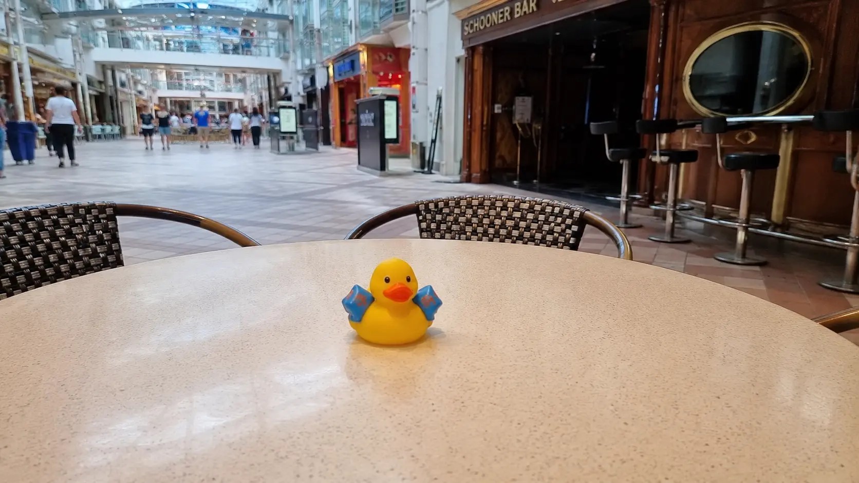 Cruise Promenade Rubber Ducky
