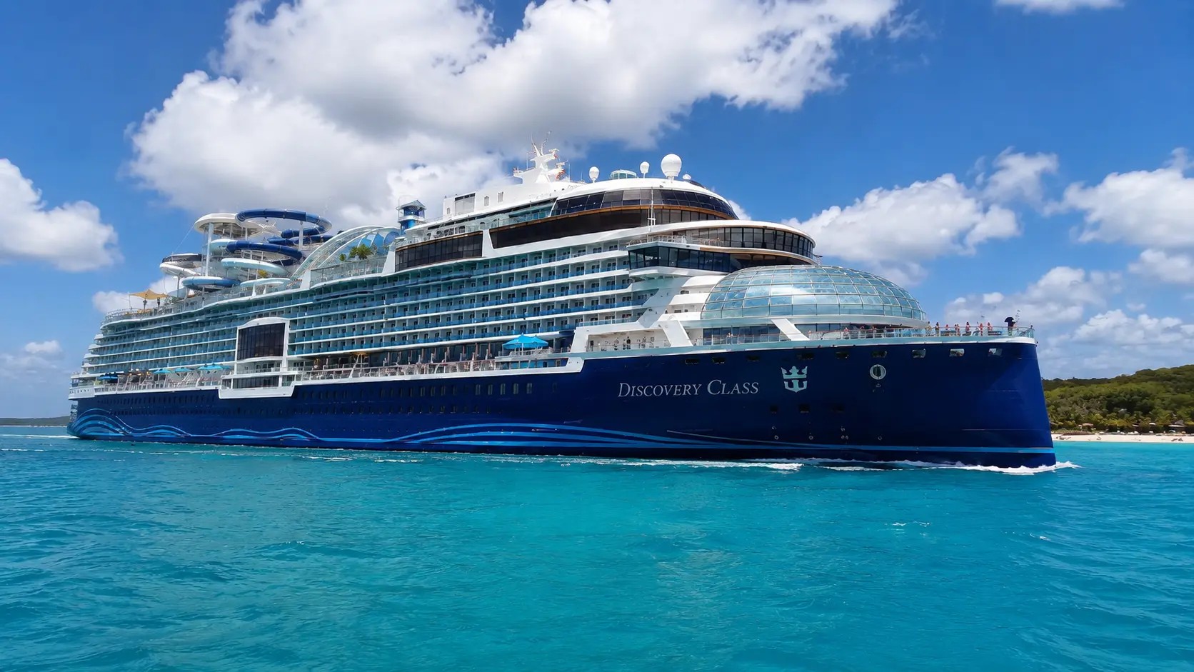 Royal Caribbean Discovery Class Concept Based on Updated Available Knowledge (Rendering)