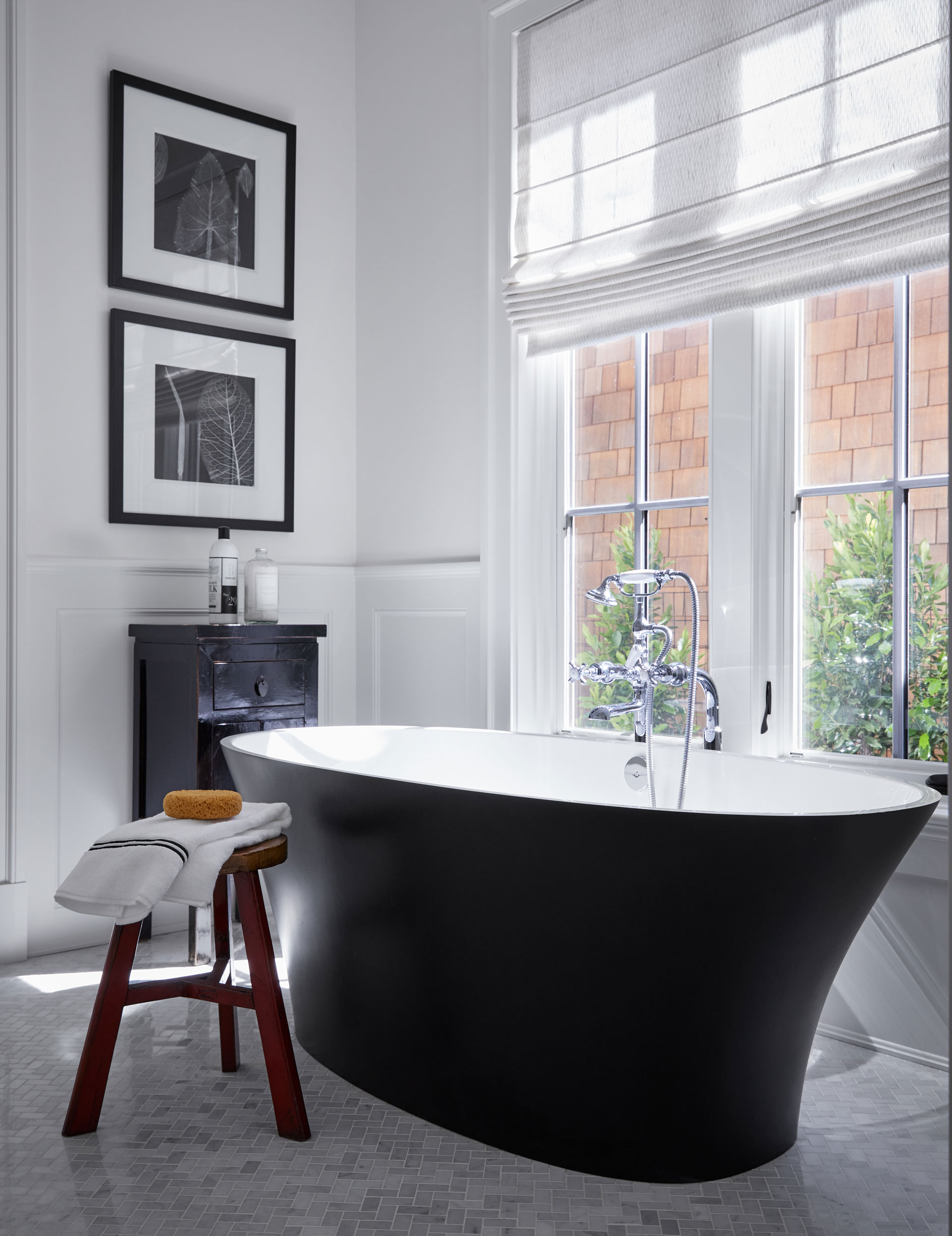 Classical Architecture Bathroom in Mill Valley