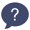 questions thought bubble icon