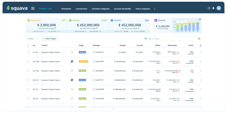 A visual management tool for project management