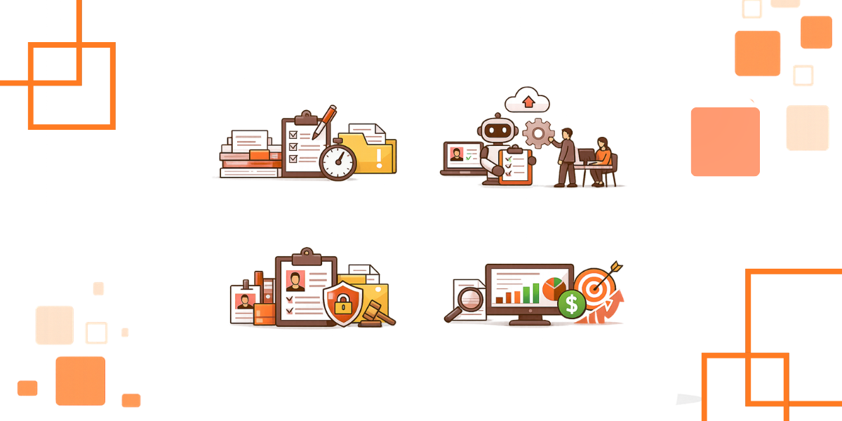 Illustration for the article on HR workflow automation priorities