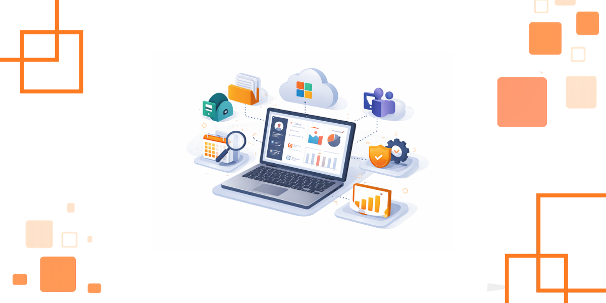 Guide illustration on how to choose HR software for Microsoft 365