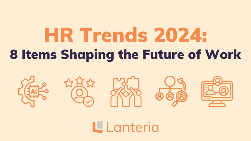 Illustration for the article on 8 HR tech trends in 2024