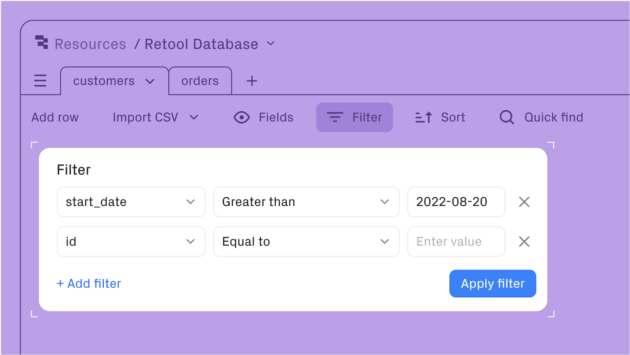 Retool Database