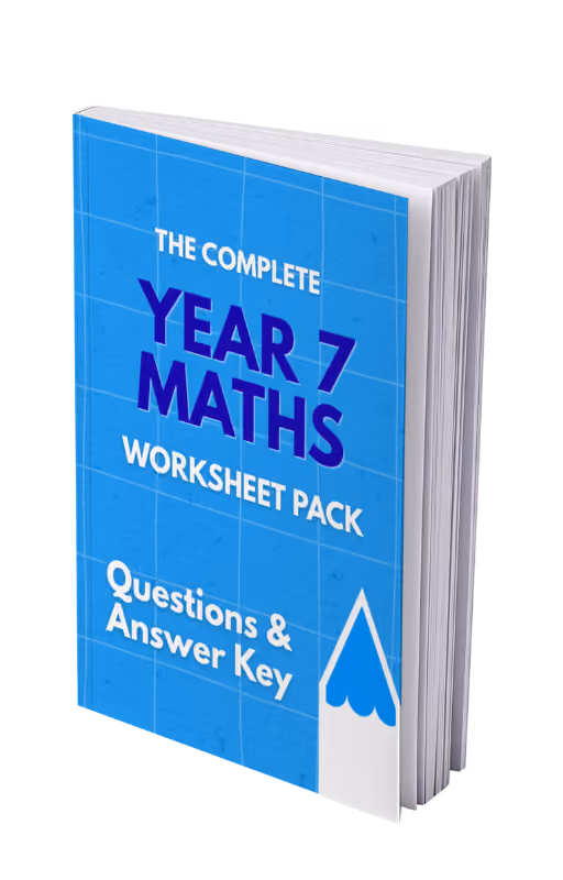 Year 7 Maths Worksheet Pack