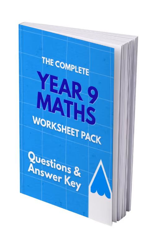Year 9 Maths Worksheet Pack
