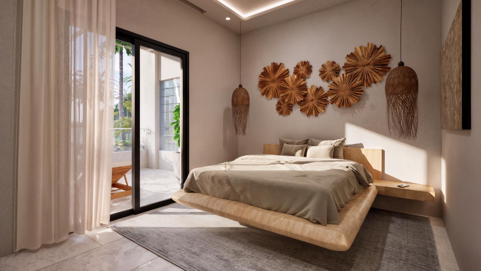 Chambre d’une villa trois chambres à Lamai