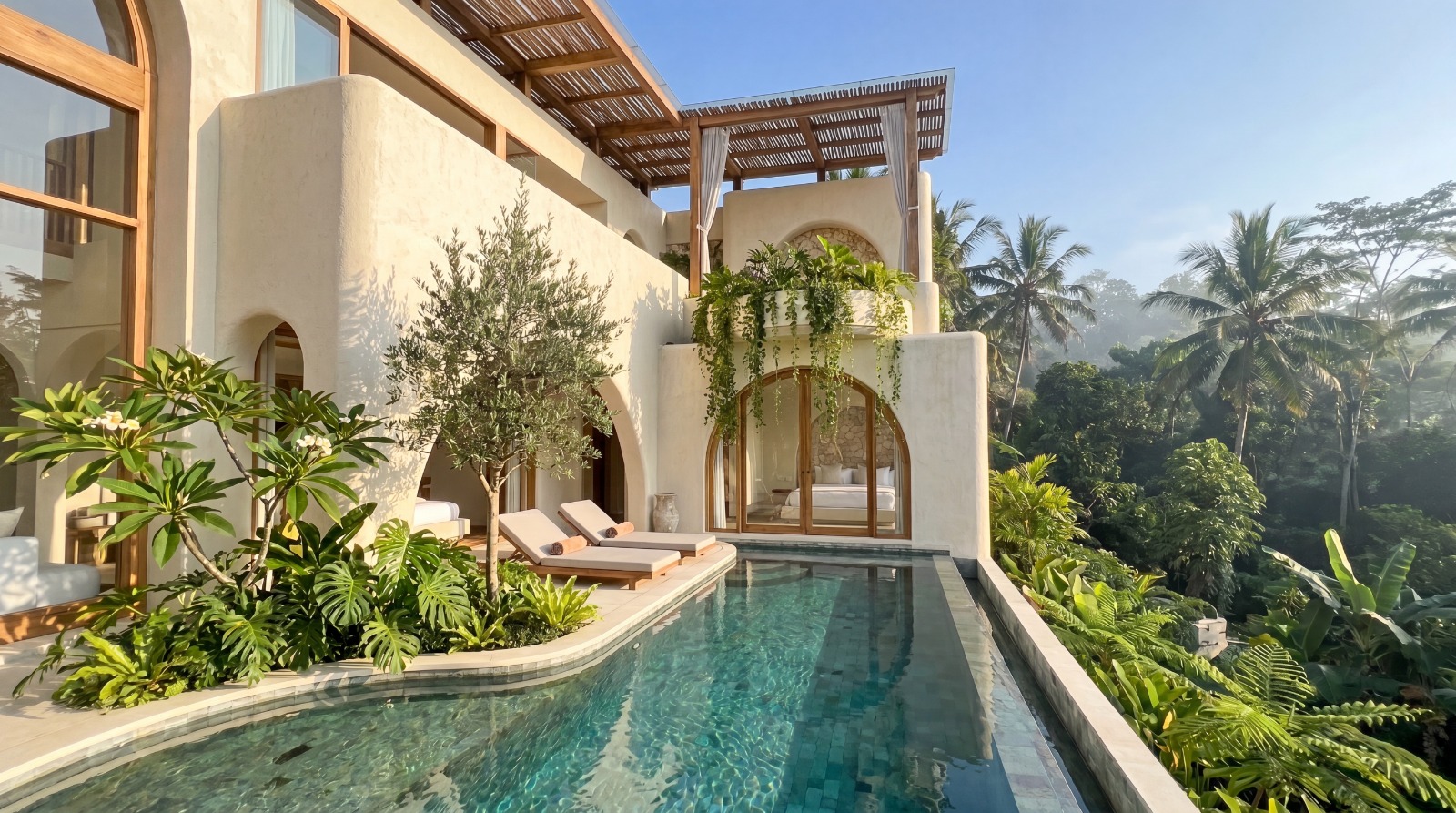 Villa 4 chambres avec piscine privée à Lamai