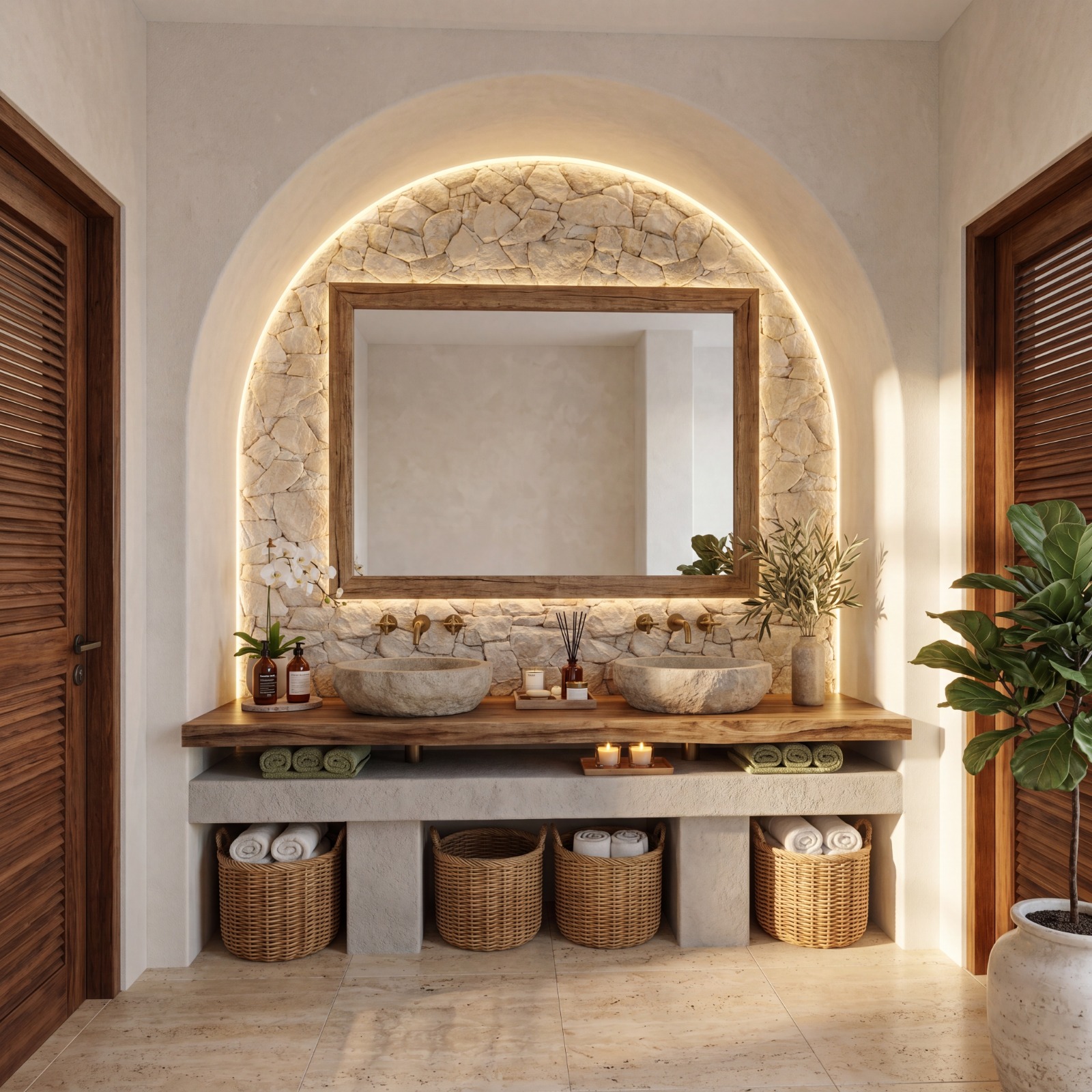 Intérieur et espaces extérieurs de la villa 4 chambres à Lamai - vue 21