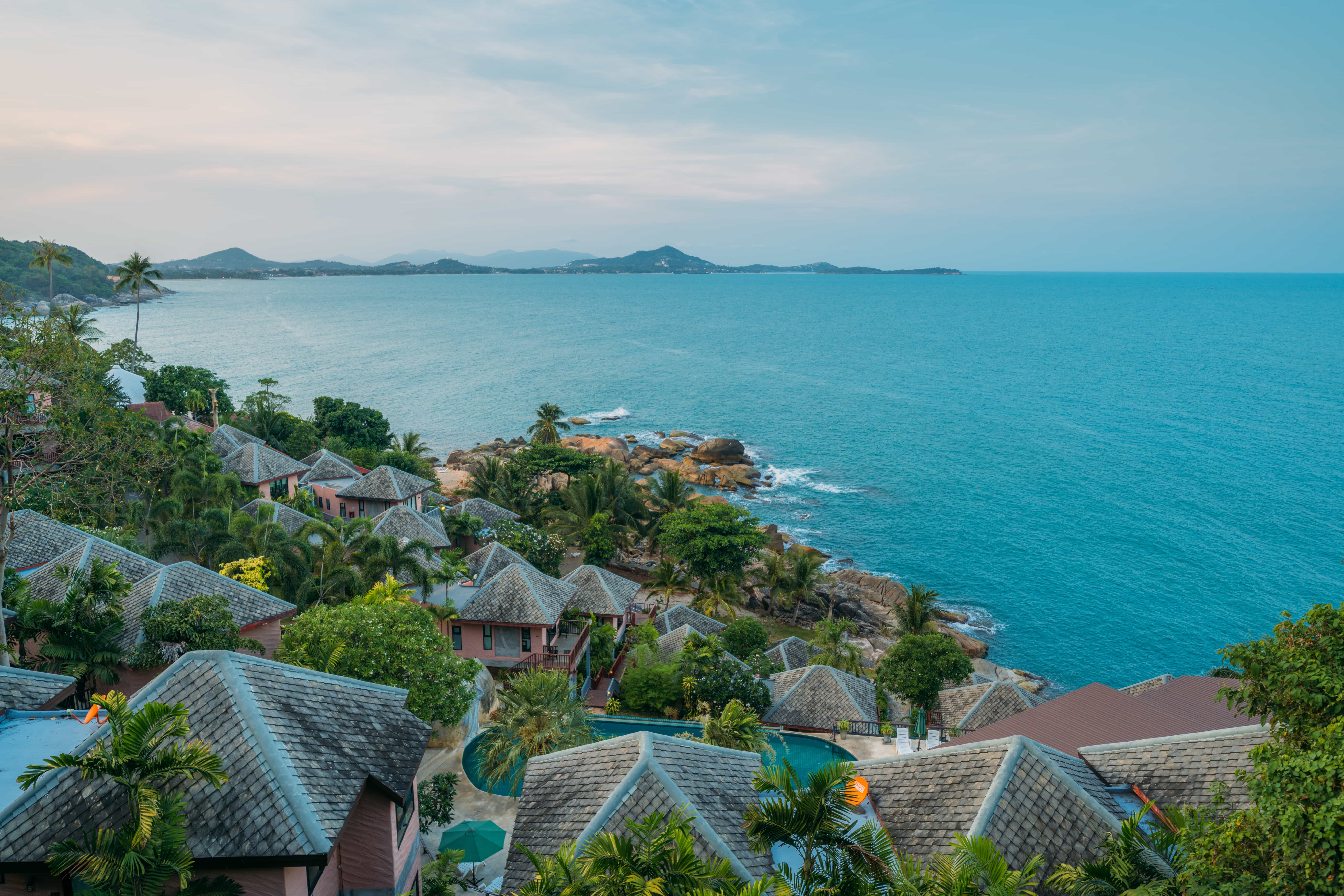 Lamai sur la côte sud-est de Koh Samui
