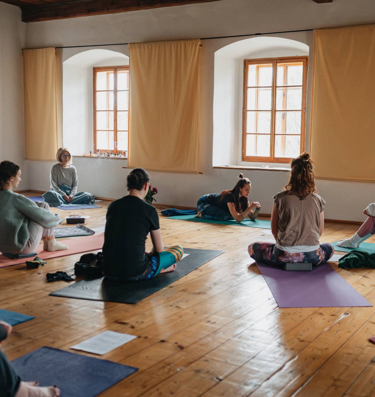 Yoga Retreat Gallery - Yogi Webflow Template