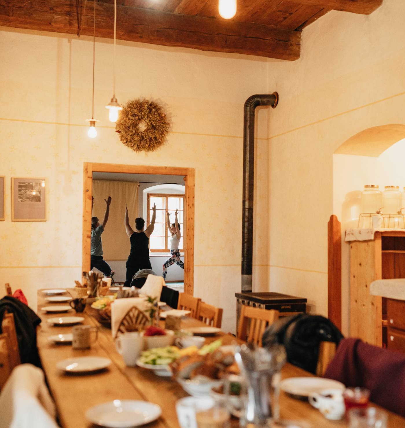 Yoga Retreat Gallery - Yogi Webflow Template