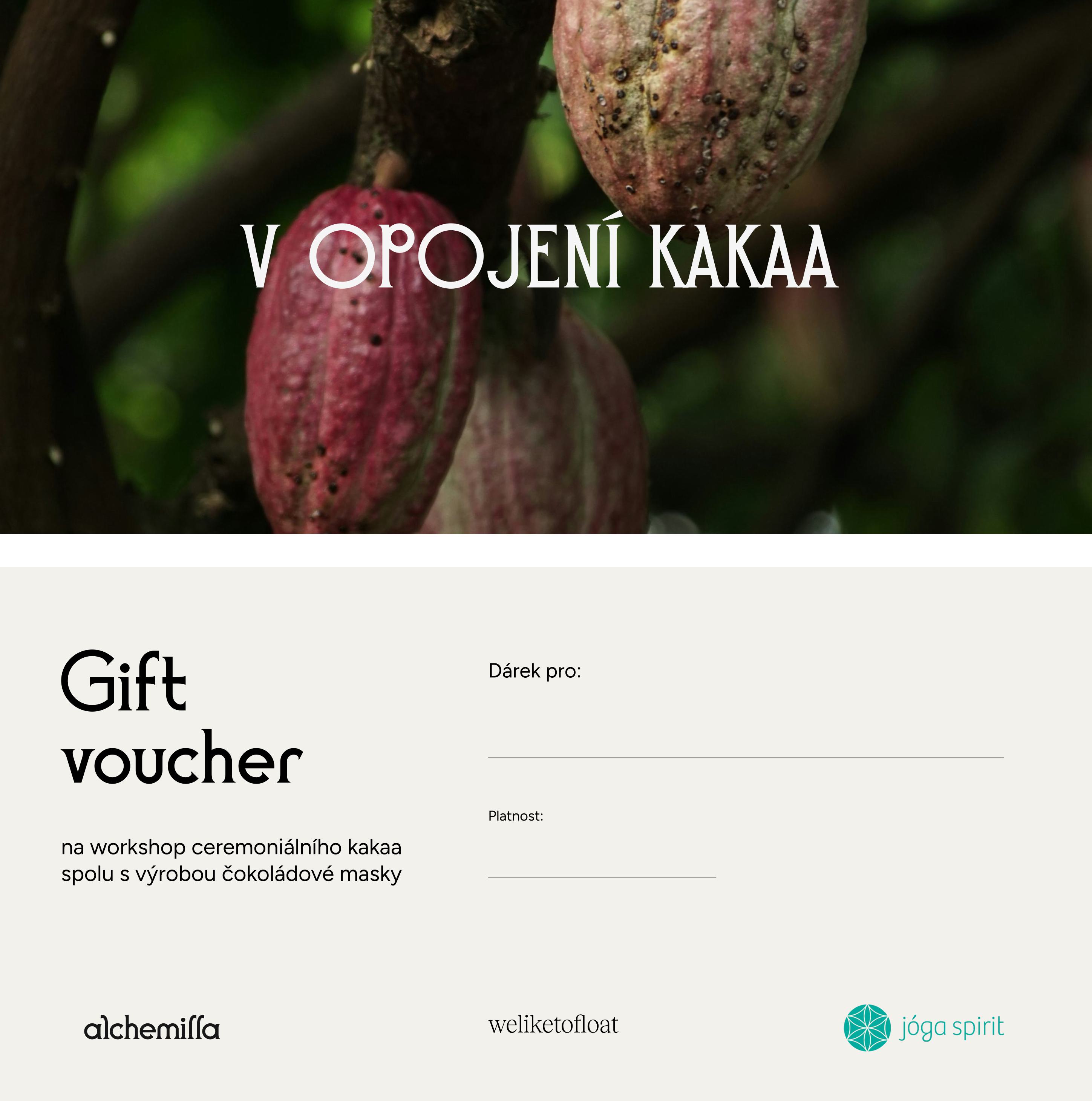 Voucher na workshop: V opojení kakaa