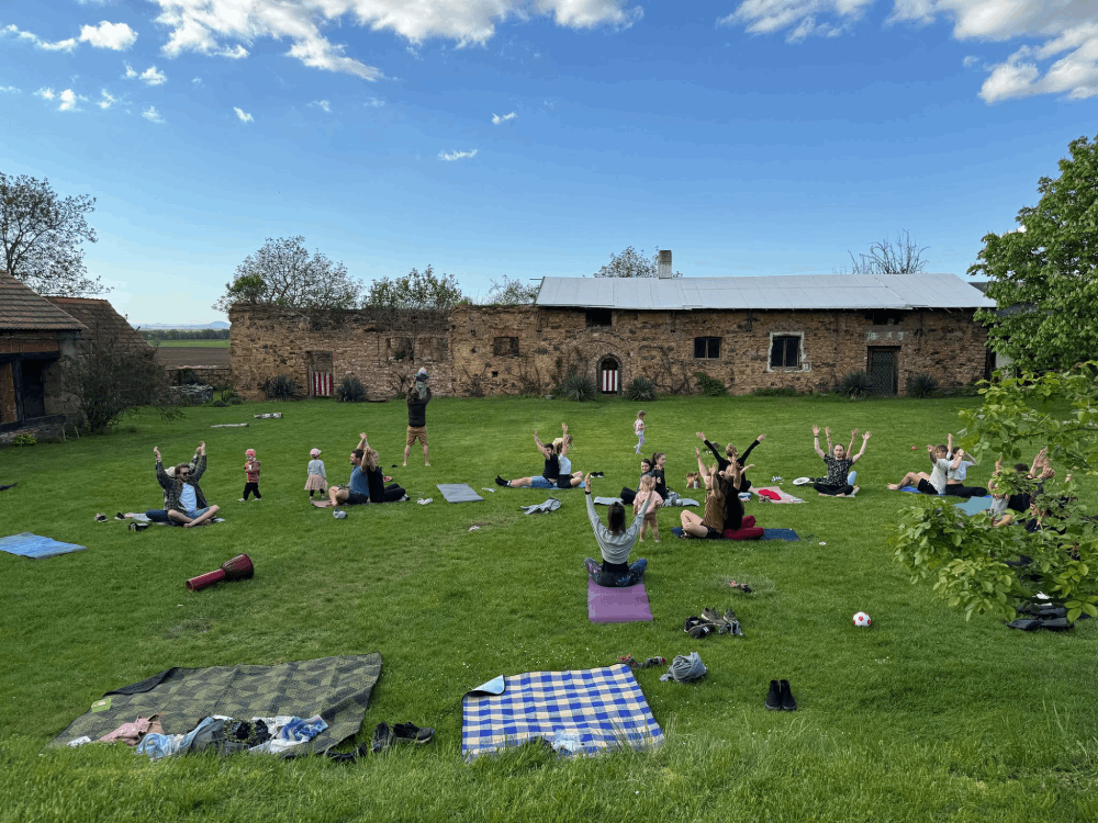 Yoga Retreat Gallery - Yogi Webflow Template