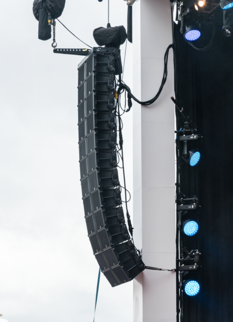 Line Array Sound System Glasgow