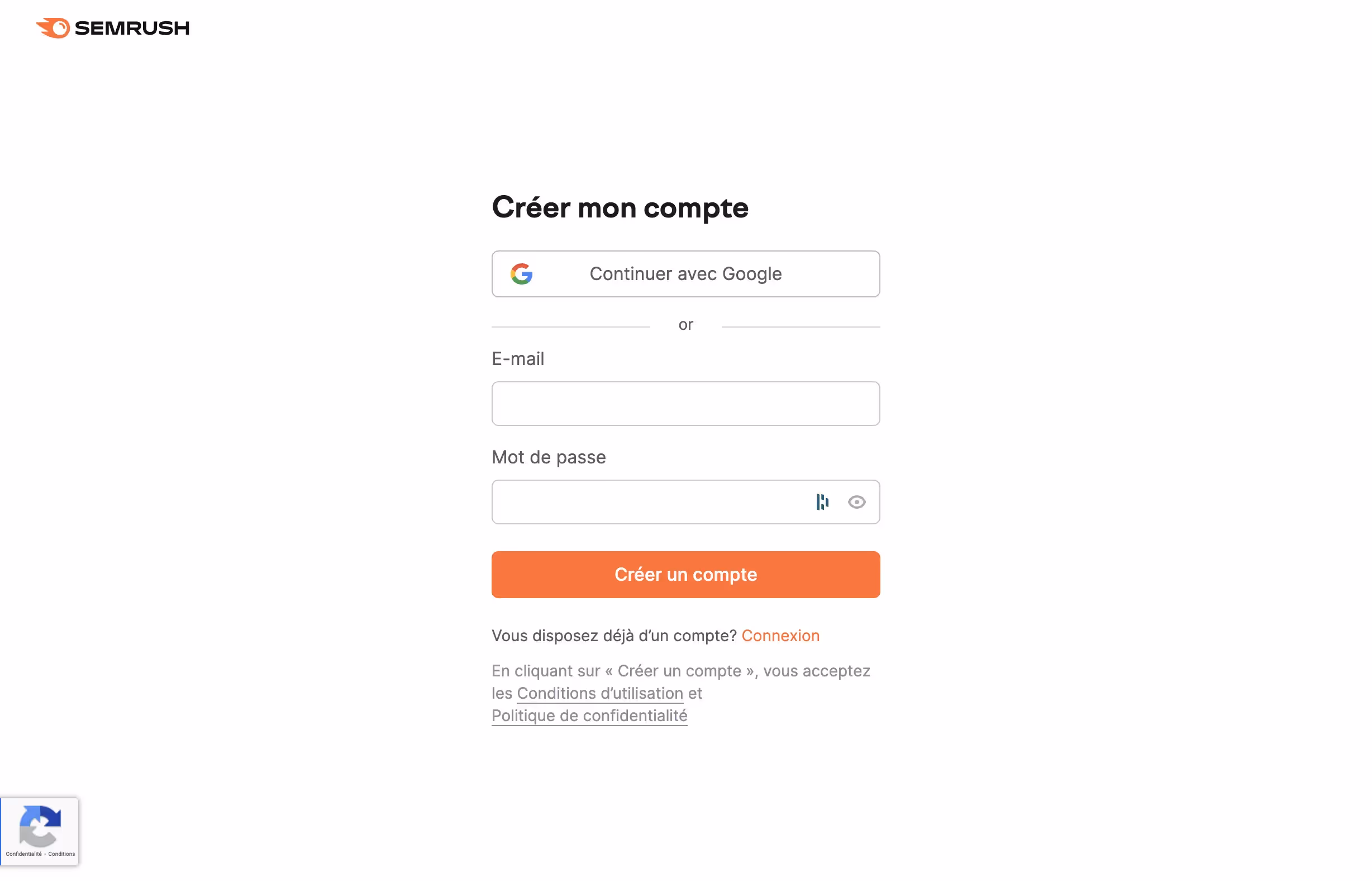 étape 3 milieu entonnoir de vente Semrush