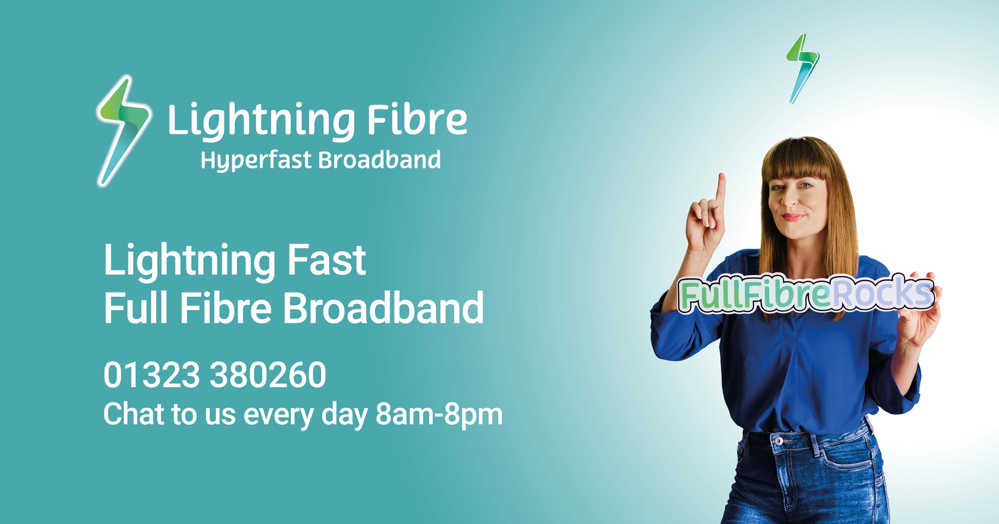 Full Fibre Broadband Eastbourne & Sussex - Lightning Fibre