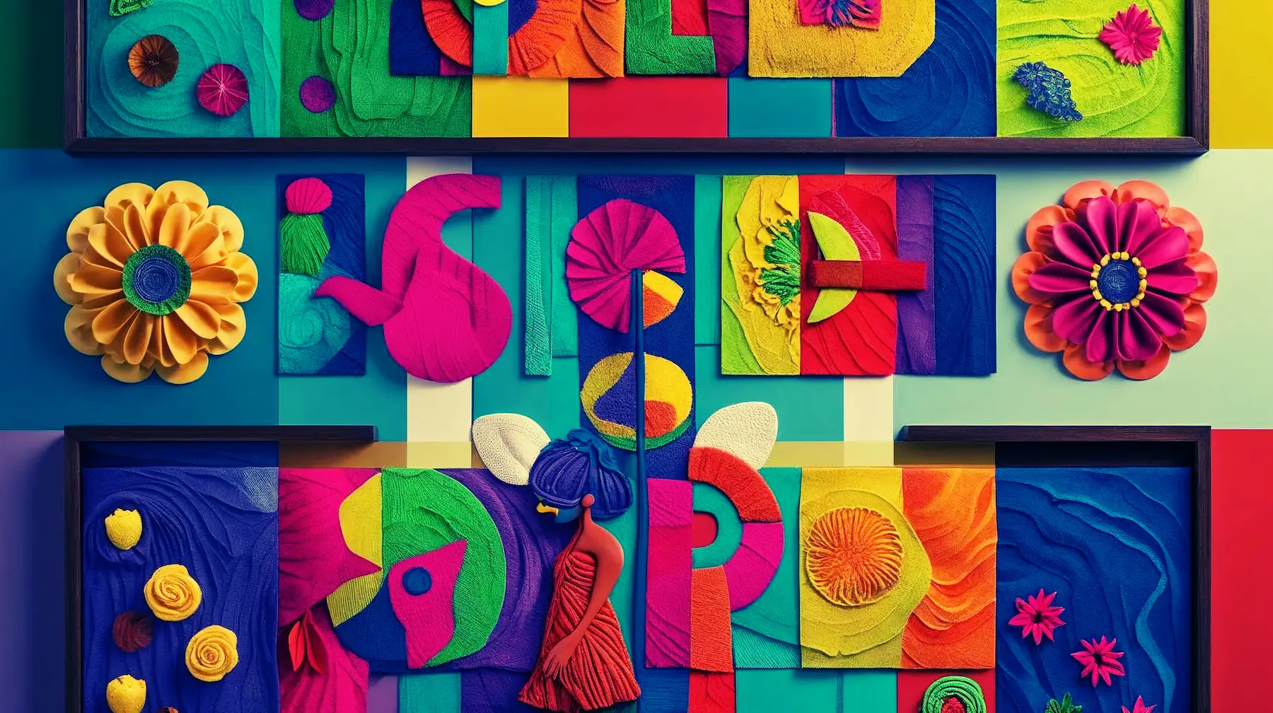 Sustainable Fashion benefits themed colorful Illustration of Honoring Nature.