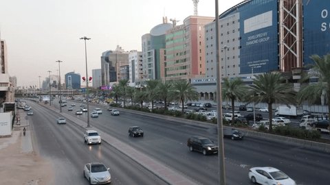 Riyadh Saudi Arabia Circa 2018 Cars Stock Footage Video (100% Royalty-free)  1104493981 | Shutterstock