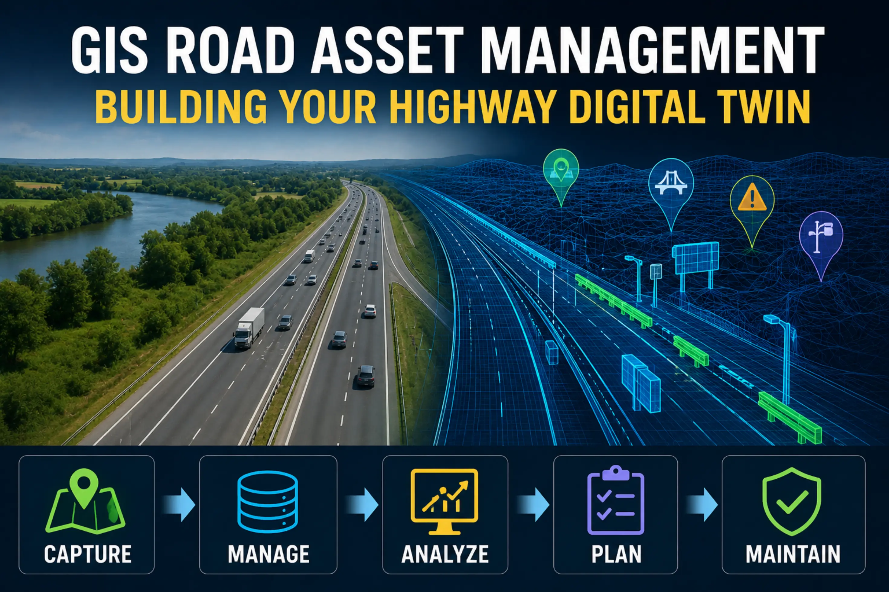 GIS Road Asset Management | Roadvision ai