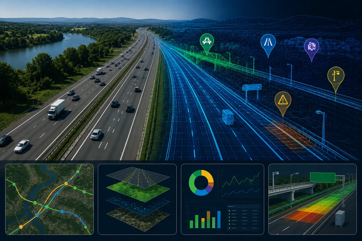 GIS Road Asset Management | Roadvision AI