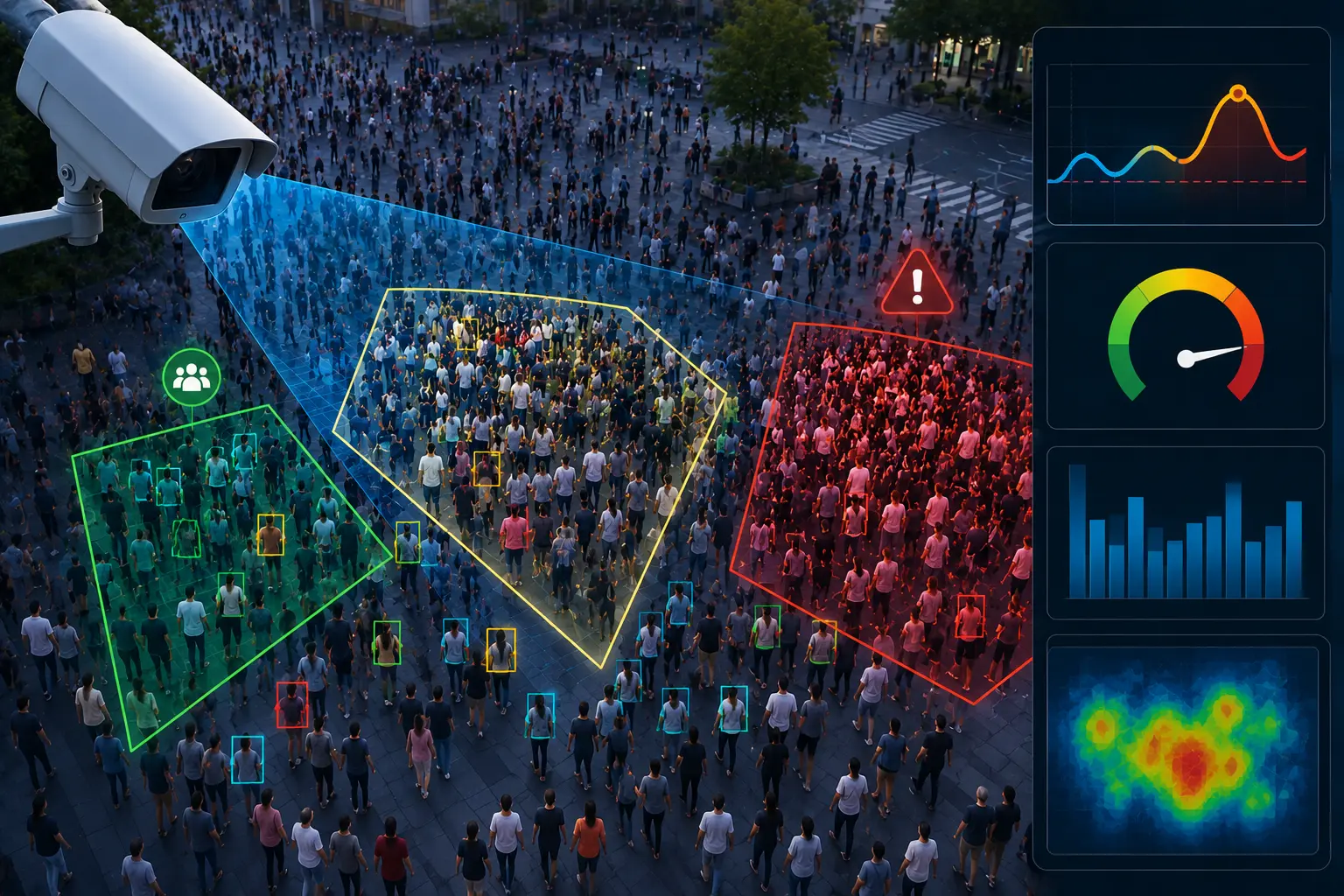 AI Crowd Monitoring | Smart Crowd Detection & Safety Solutions