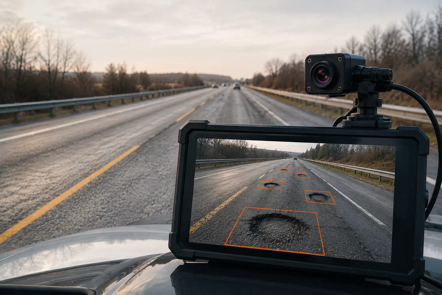 Pothole Detection AI | Computer Vision Road Inspection Software 