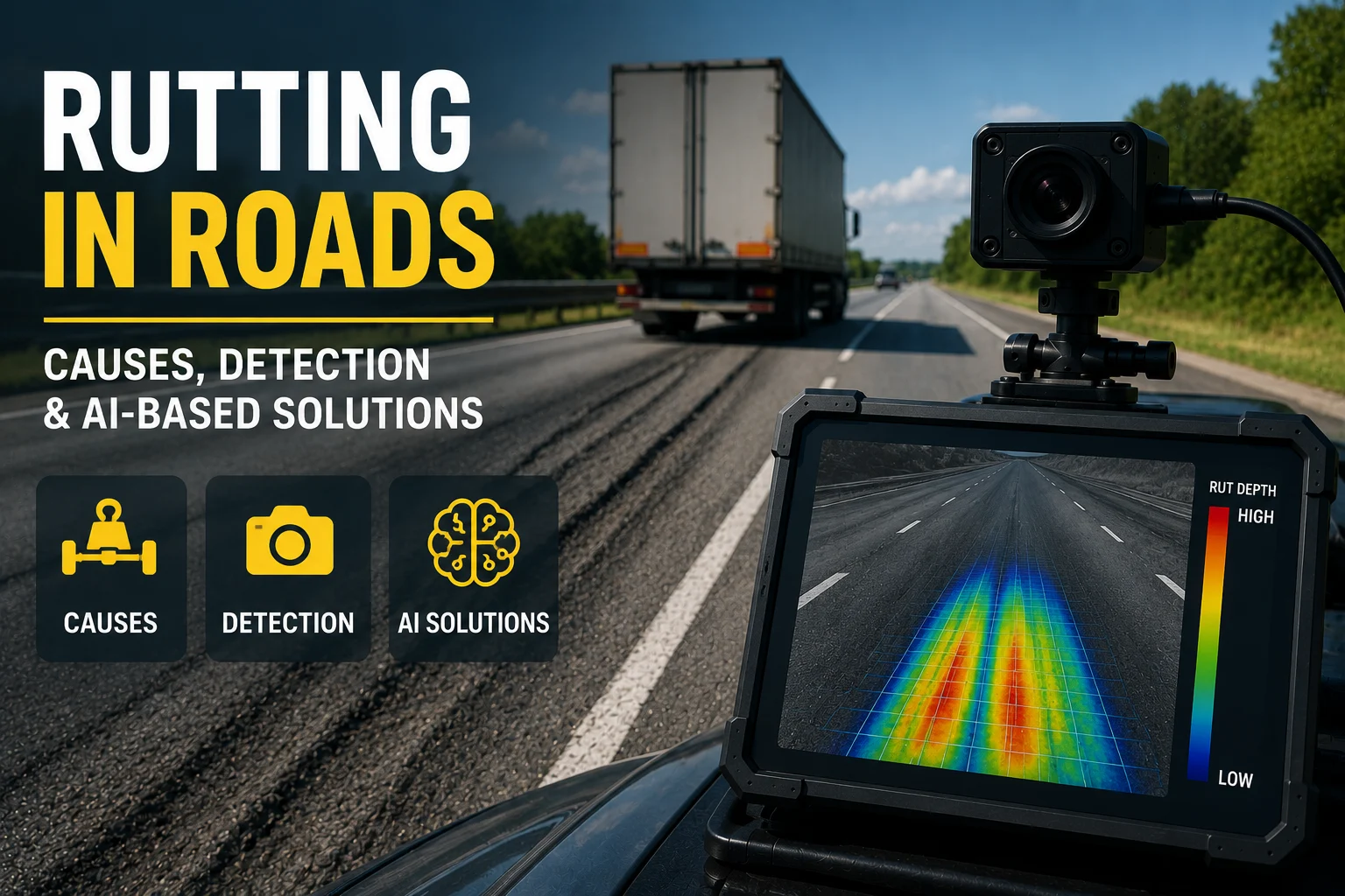 Rutting in Roads: Causes, Detection & AI-Based Solutions