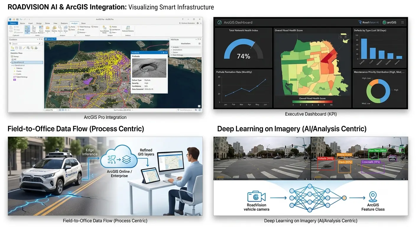 RoadVision AI for ArcGIS | AI Road Condition Assessment Guide