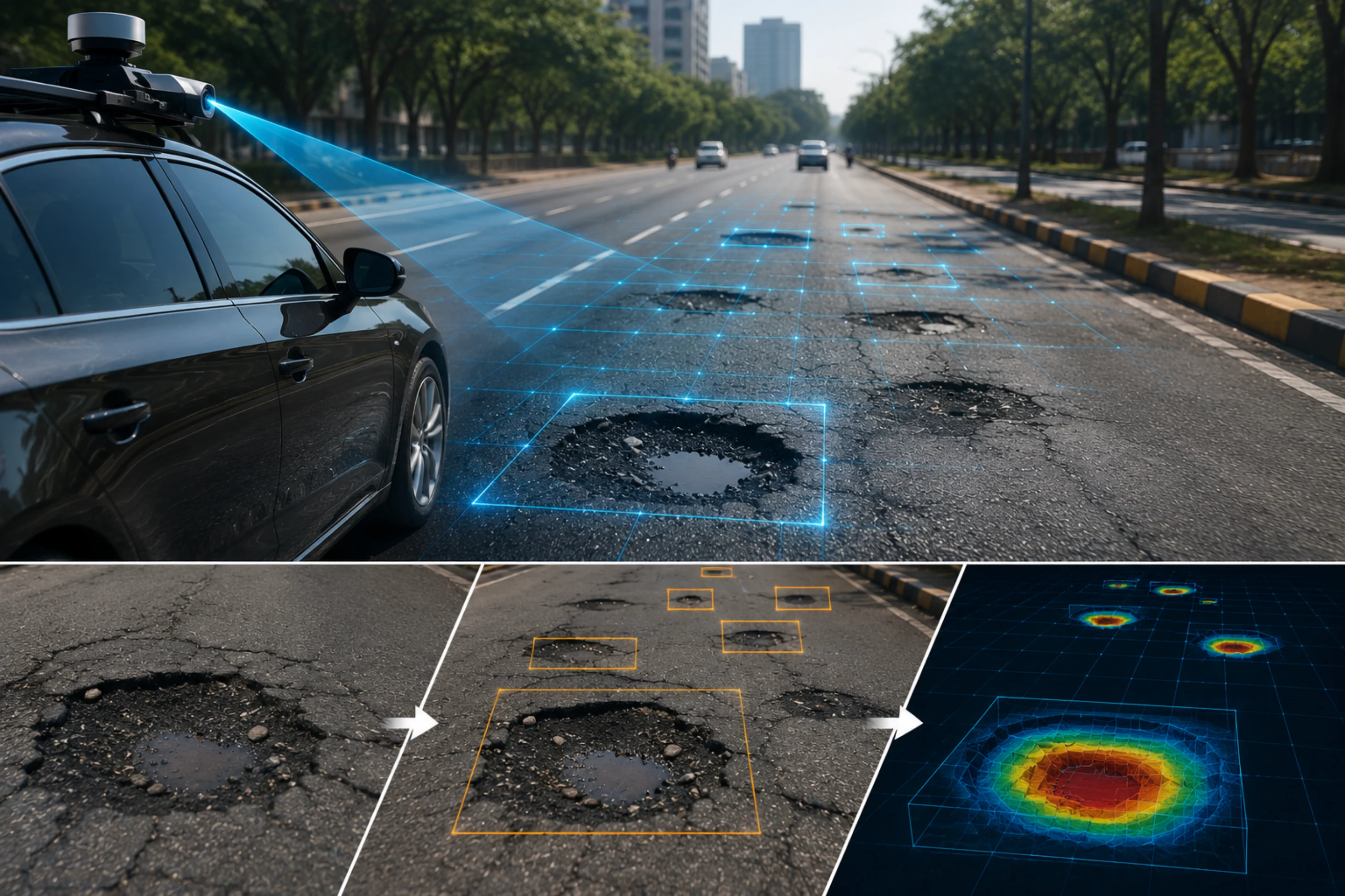 How Does AI Pothole Detection Work?