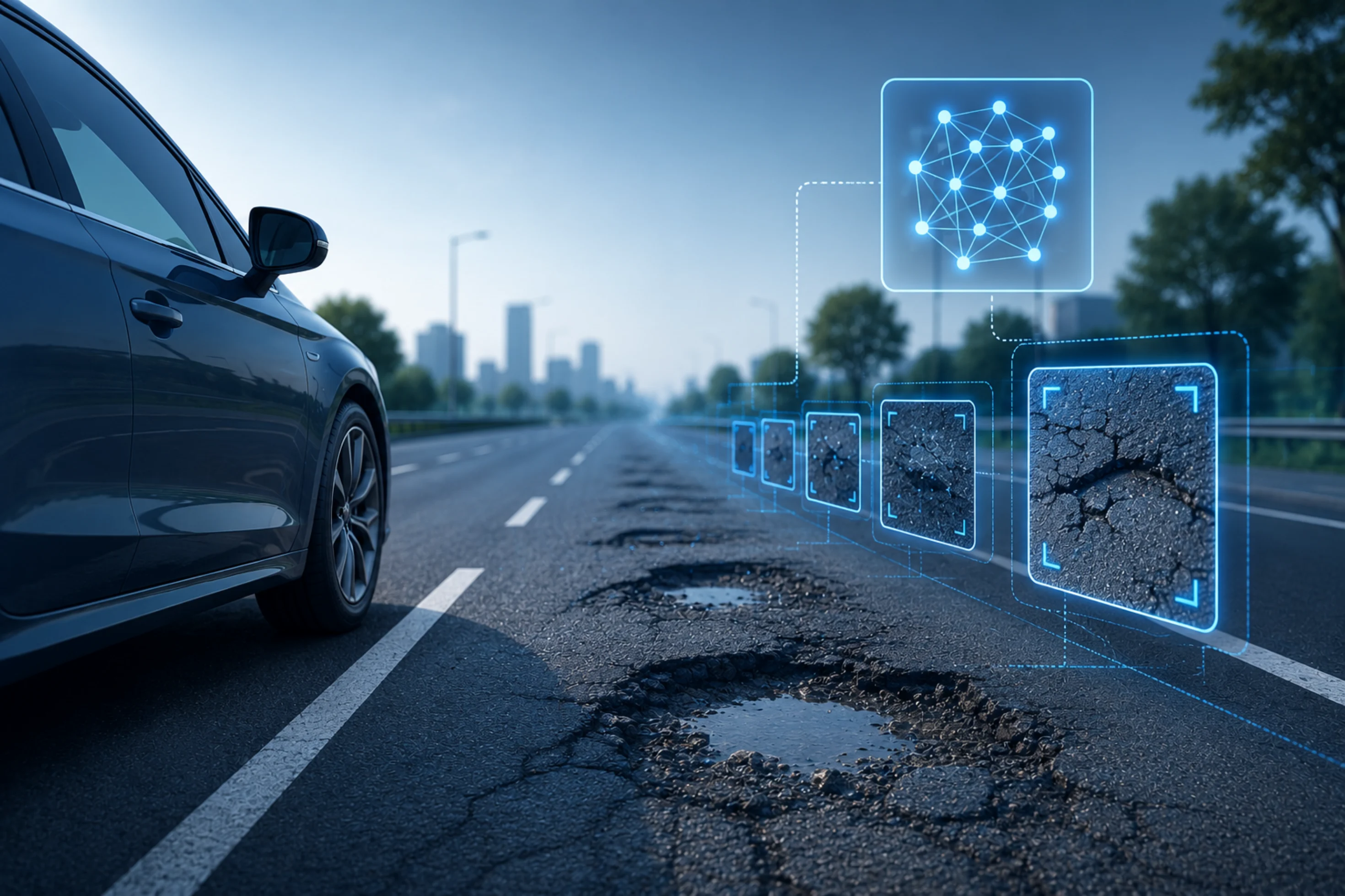 How Does AI Detect Potholes and Other Roadway Surface Defects?