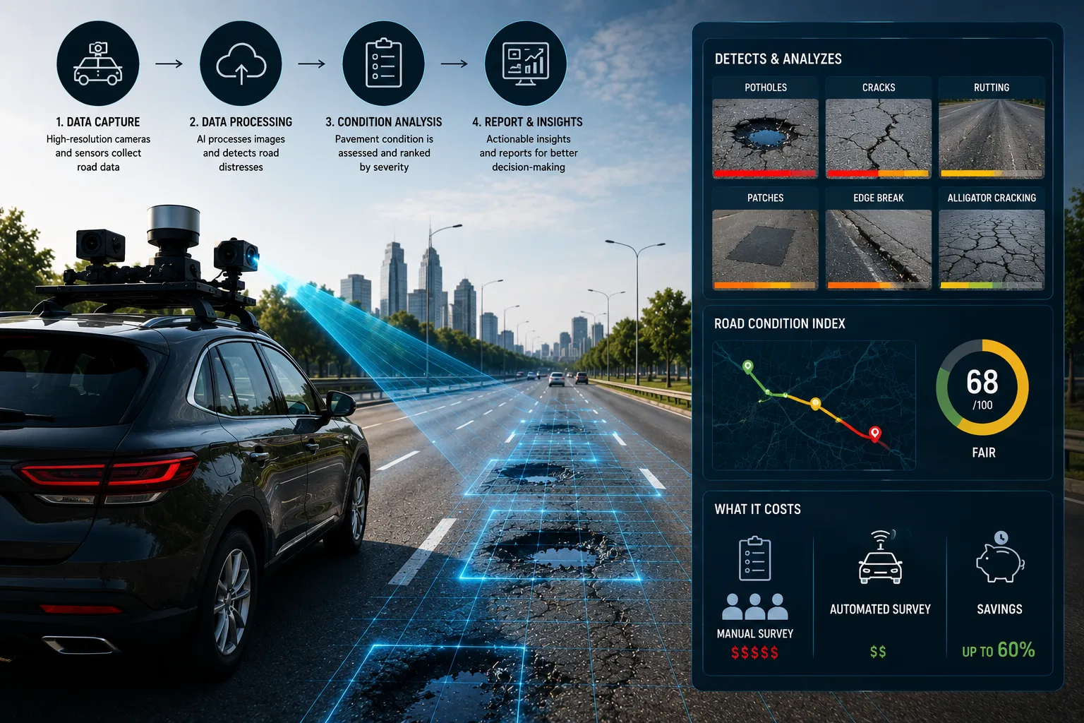 Automated Road Assessment: How It Works and What It Costs