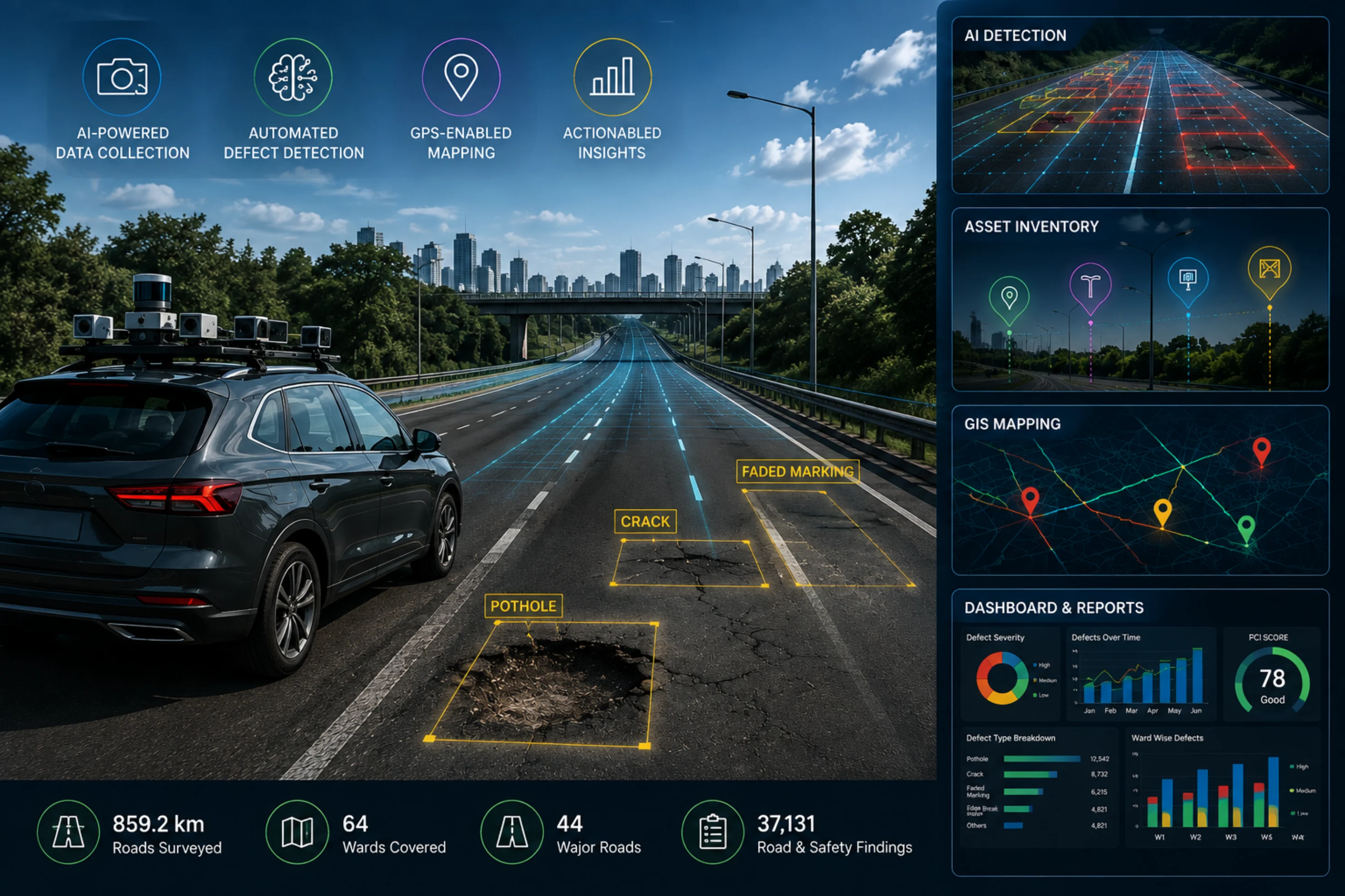 Automated Road Infrastructure Monitoring: The Complete Guide | RoadVision AI 