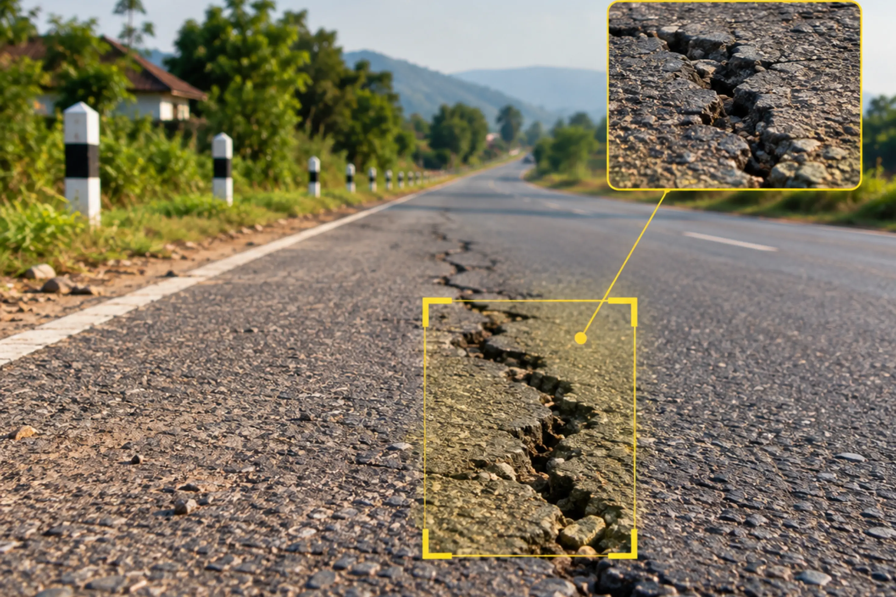 How Does AI Detect Road Cracks Before They Become Potholes?