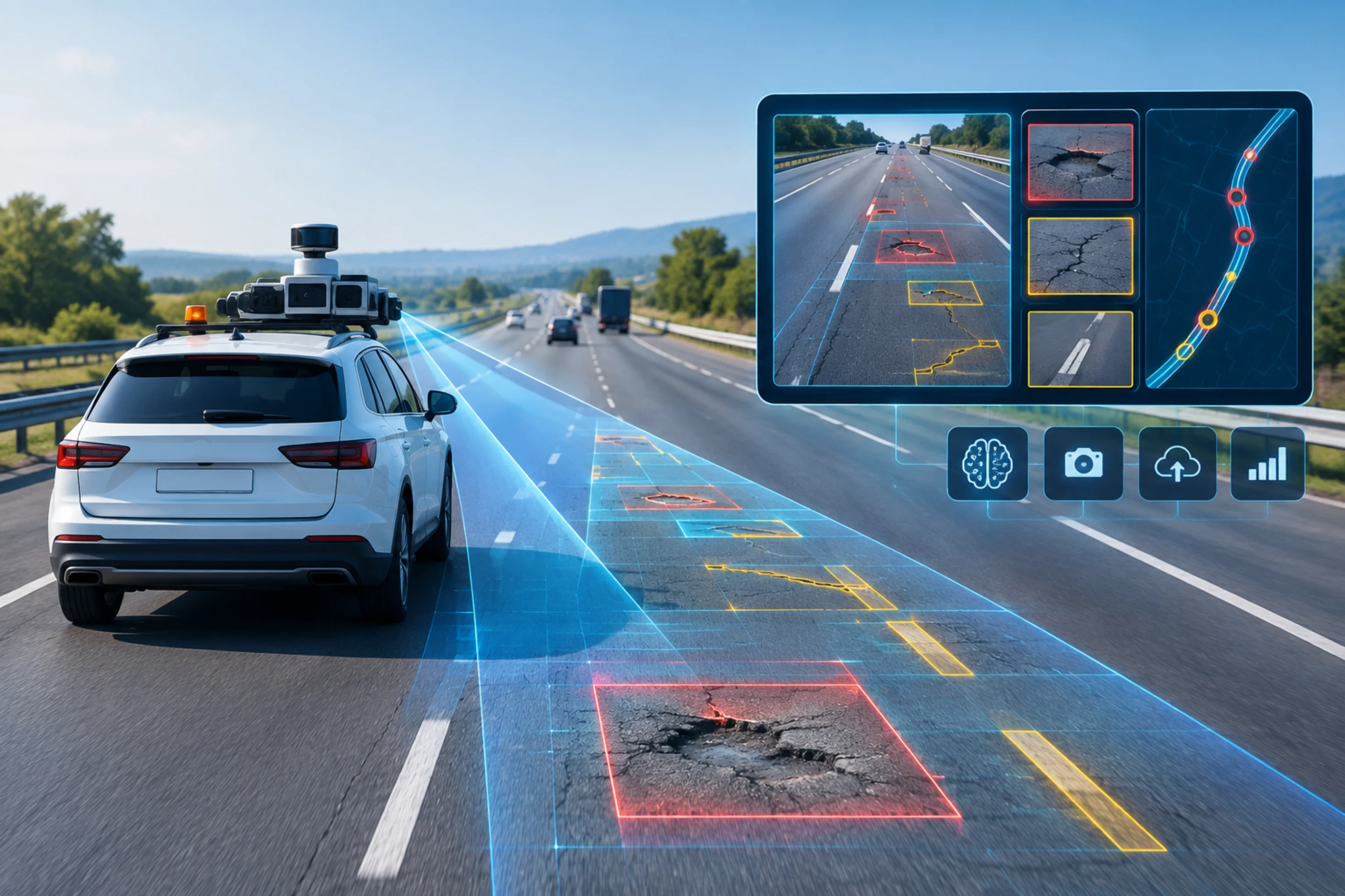 AI NHAI Road Inspection | Highway Inspection | RoadVision AI