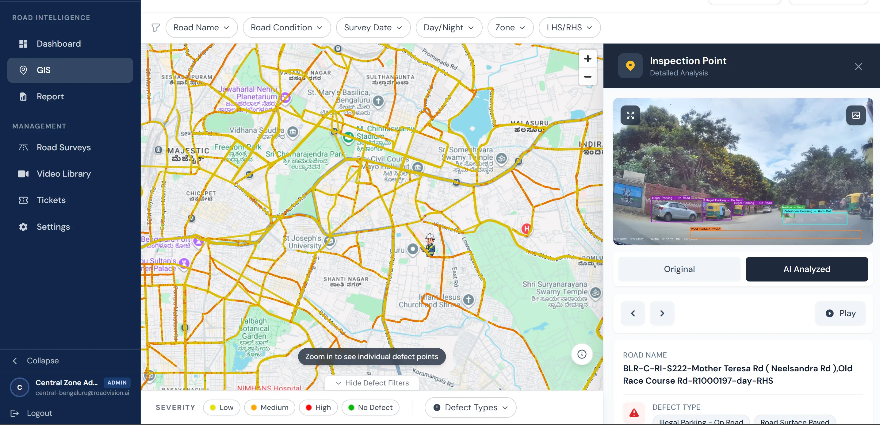 AI Road Intelligence platform | RoadVision AI