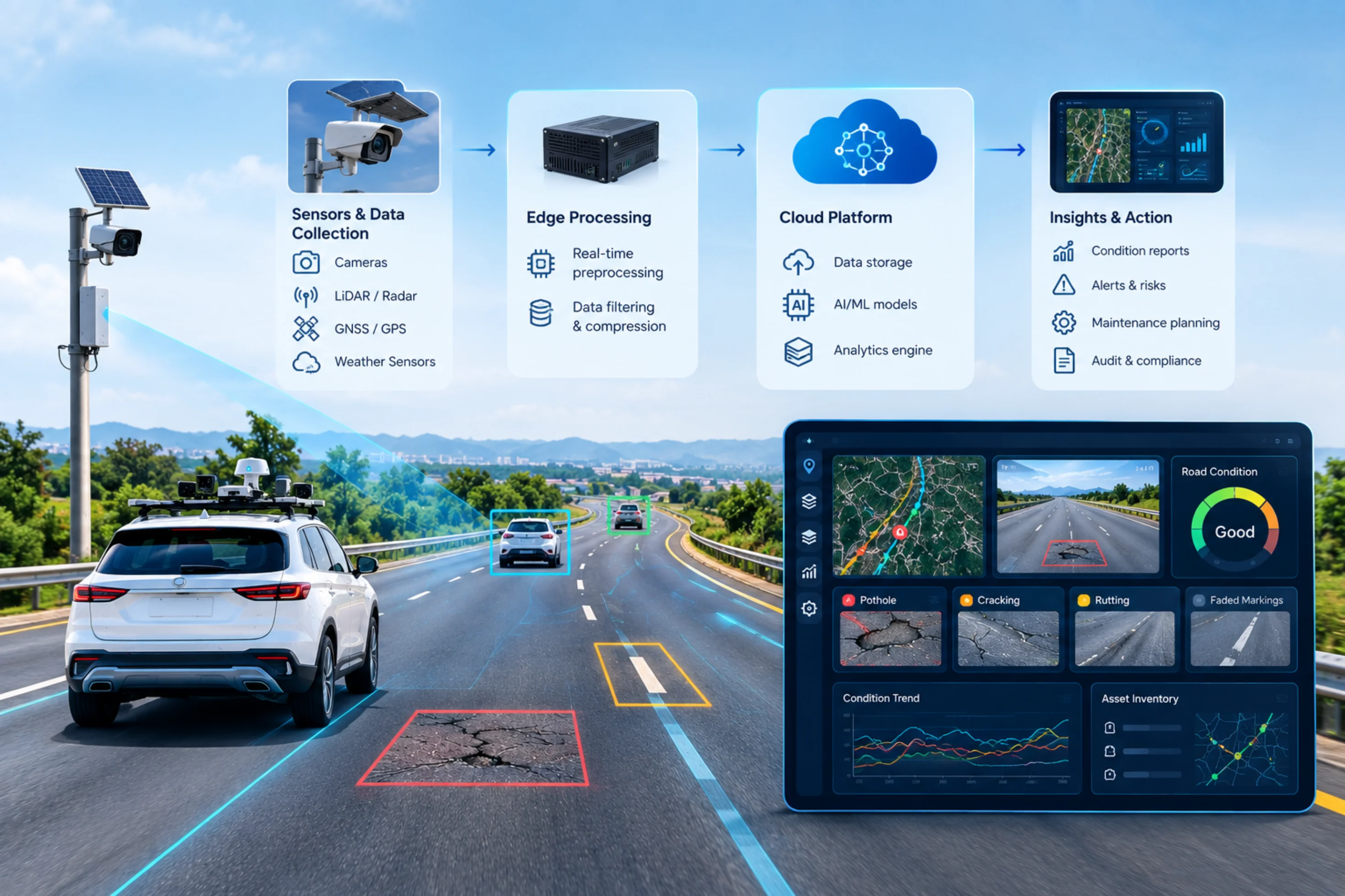 Smart Road Monitoring System | RoadVision AI 