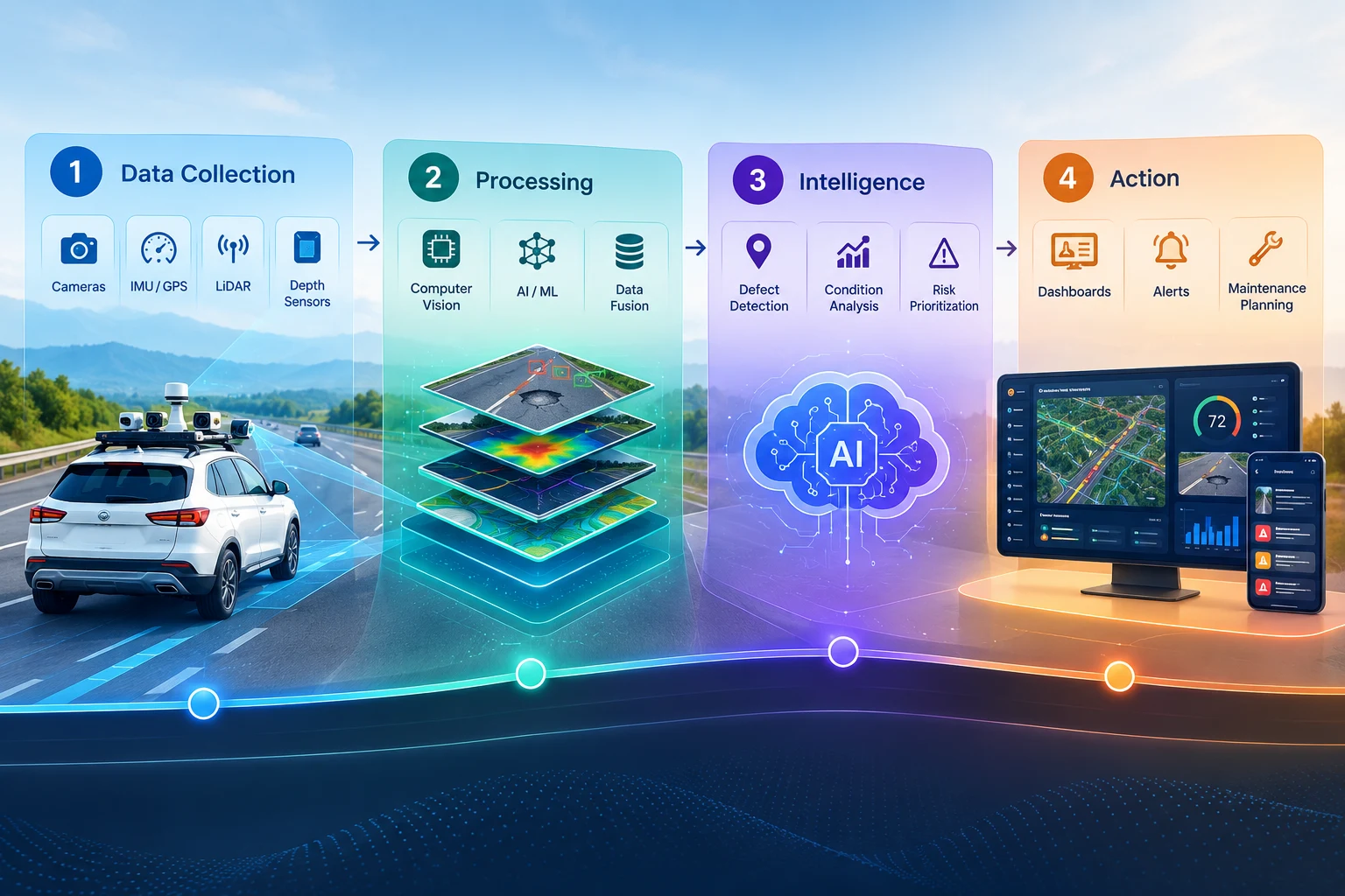 Smart Road Monitoring System | RoadVision AI