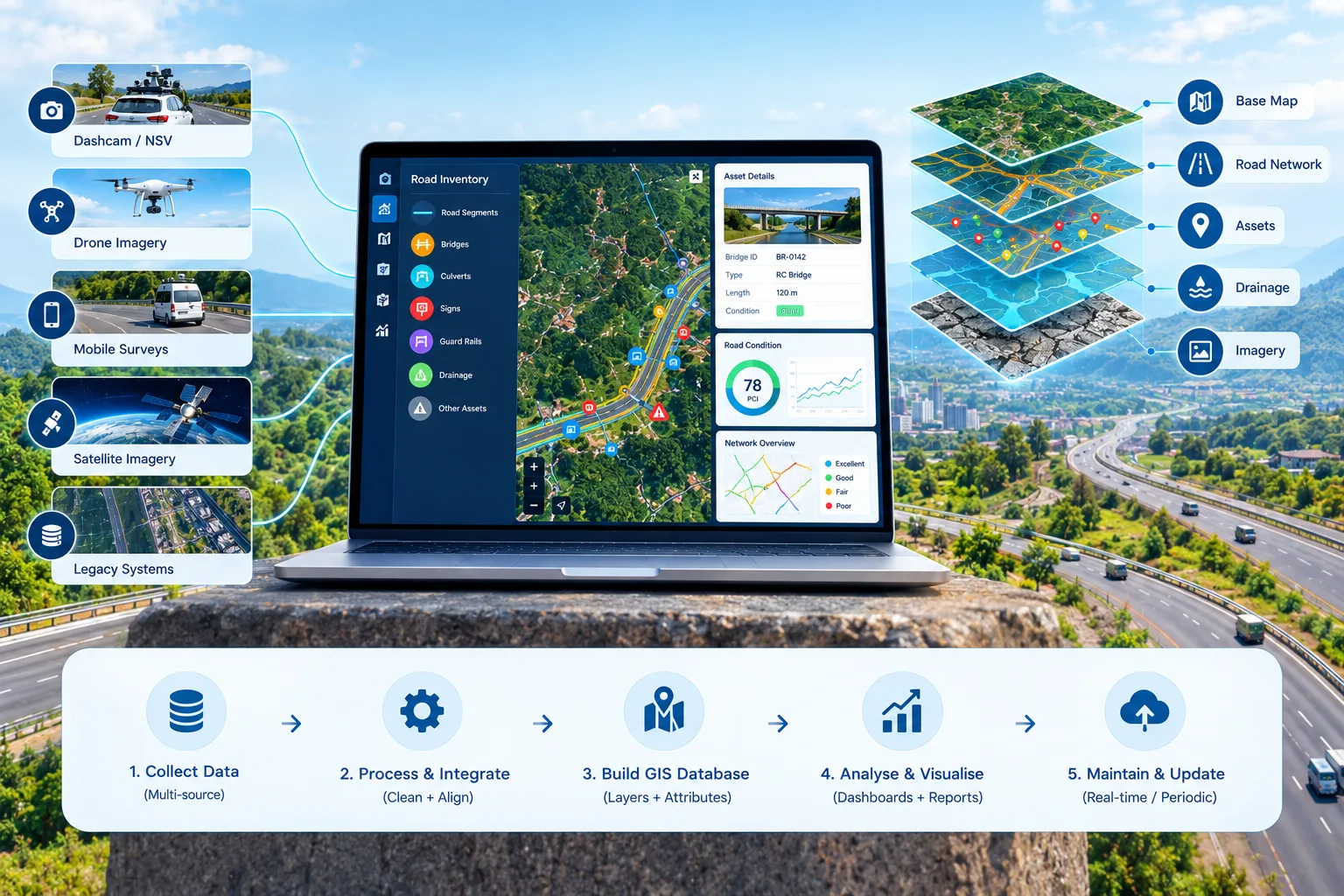 gis based road inventory software | ROAdVision AI