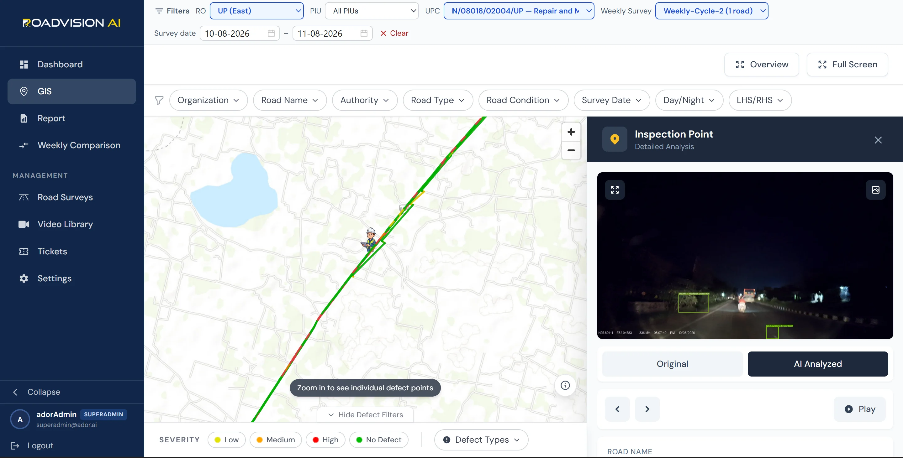 alt= AI Road condition monitoring | RoadVision AI 