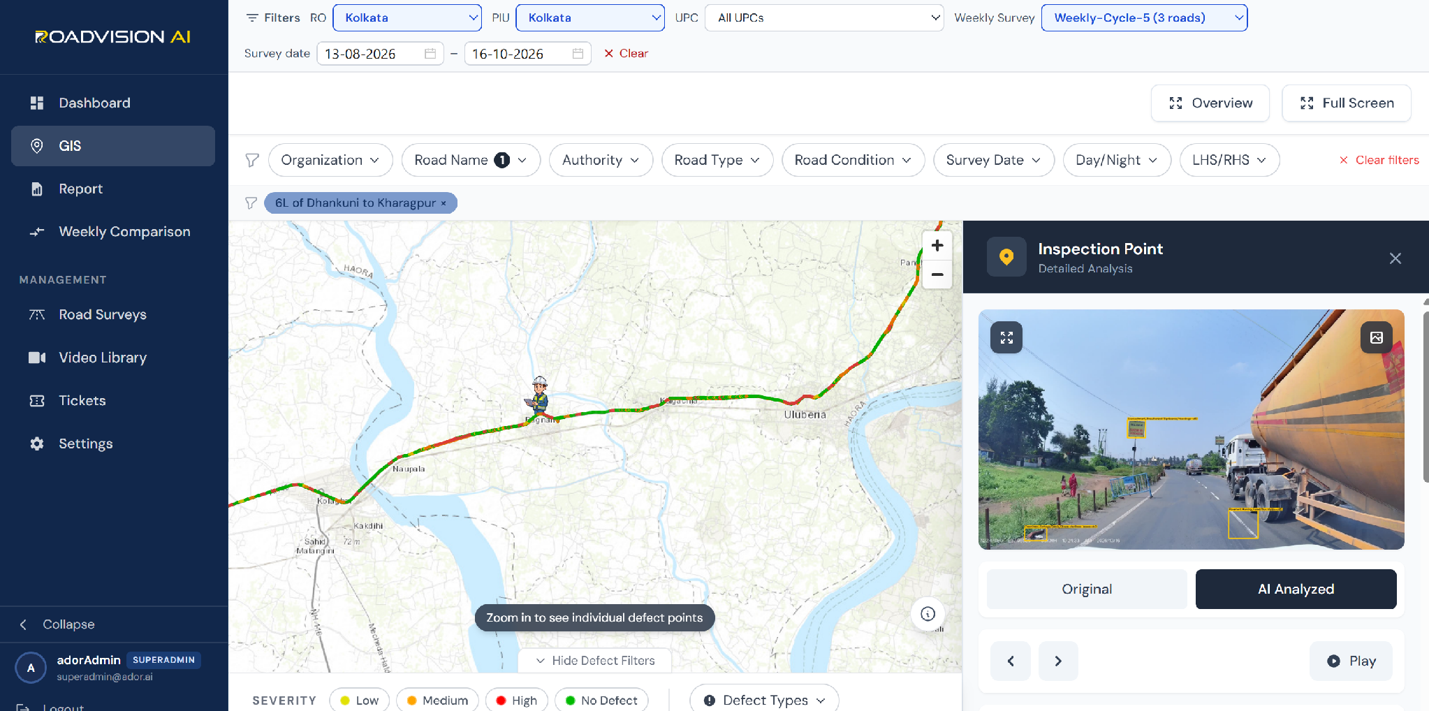 AI Road Condition Monitoring