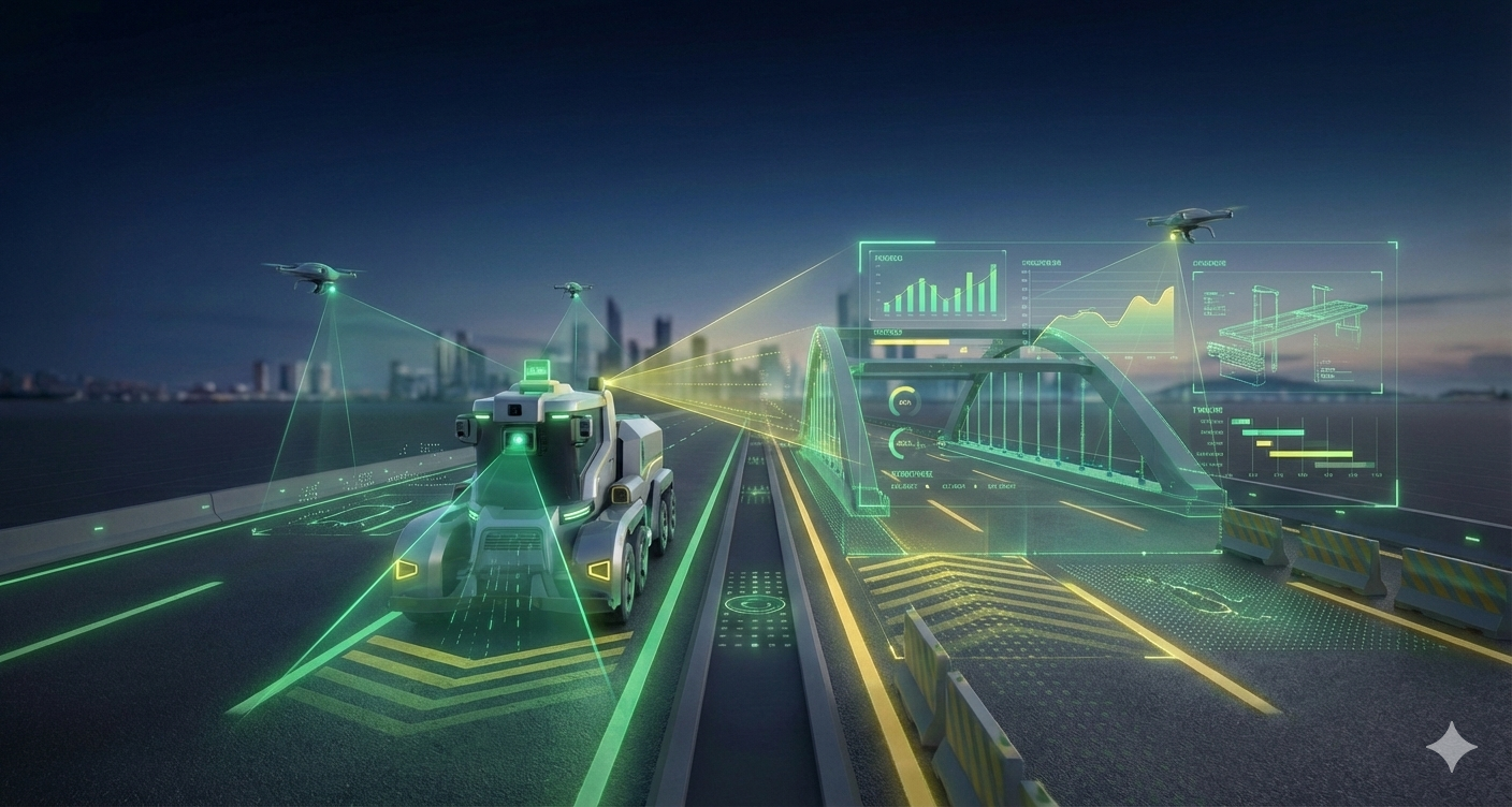 Pavement road surface