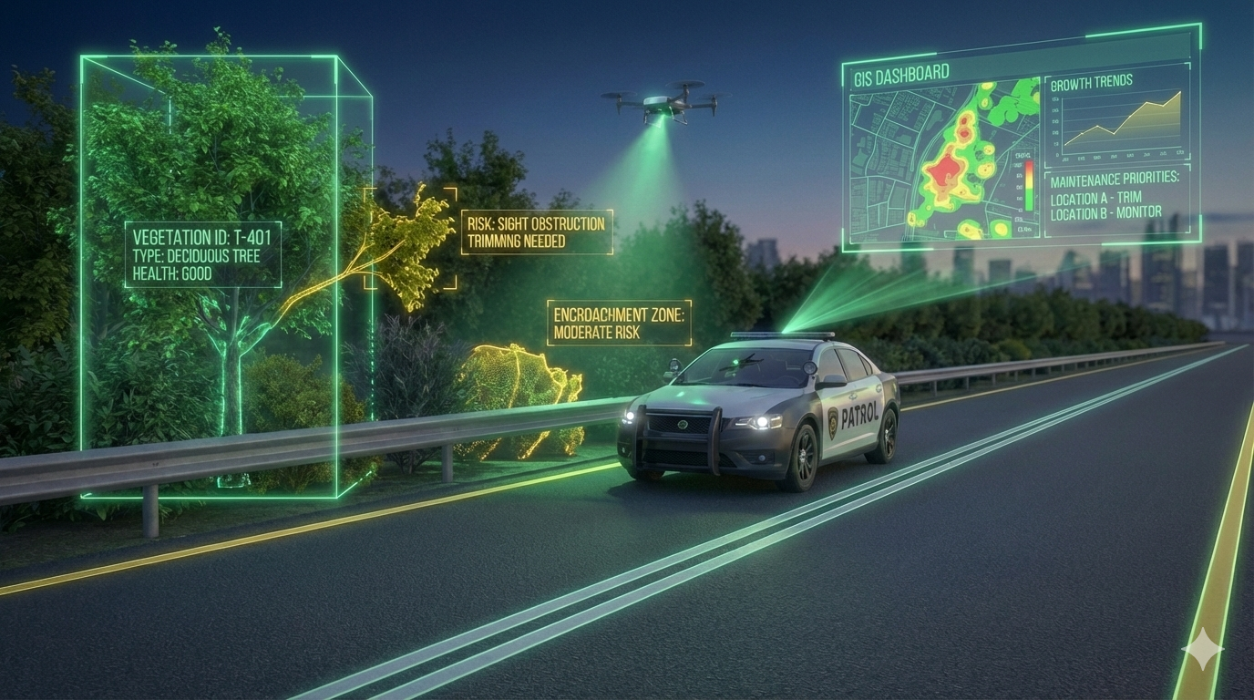 Pavement road surface